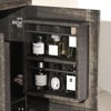 FUFU&GAGA Antique Farmhouse Freestanding Wardrobe,Bedroom Storage Cabinet with Hidden Compartment & Divided Storage - 4 of 4