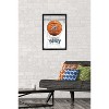 Trends International NBA Oklahoma City Thunder - Drip Basketball 21 Framed Wall Poster Prints - 2 of 4