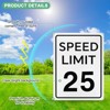 Unique Bargains Aluminum Weather Resistant Waterproof Rust Free Traffic Sign 1 Pc - 2 of 4