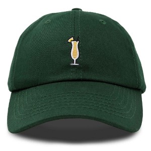 Dalix Pina Colada Embroidered Cap Cotton Baseball Cute Cool Dad Hat Womens - 1 of 4