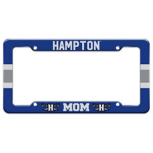 Hampton University Mom License Plate Tag Frame - 1 of 4