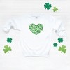 Simply Sage Market Women's Graphic Sweatshirt Shamrock Heart St. Patrick's Day - 3 of 3