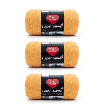Bernat Super Value Cool Blue Yarn - 3 Pack Of 198g/7oz - Acrylic - 4 Medium  (worsted) - 426 Yards - Knitting/crochet : Target