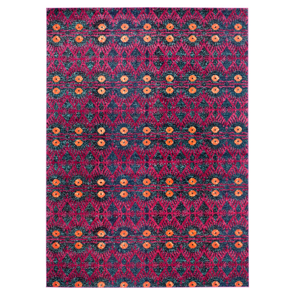 Ruslan Area Rug - Pink/Multi (9'x12') - Safavieh