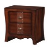 Picket House Furnishings Aria 2-Drawer Nightstand Espresso: Includes Anti-Tip Anchoring, Wood Veneer, Hardwood Frame - 2 of 3