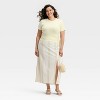 Women's Slim Fit Short Sleeve Seamless Baby T-Shirt - A New Day™ - 3 of 4