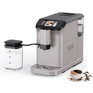 Jojoka Fully Automatic Espresso Machine with Milk Frother and Grinder – 20 Bar, One-Touch Recipes, 1.5L Water Tank - 1 of 4