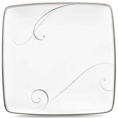 Noritake Platinum Wave Large Square Plate