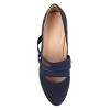Journee Collection Women's Loren Comfort Insole Medium and Wide Width Round Toe Mid Block Heel Pumps - 4 of 4
