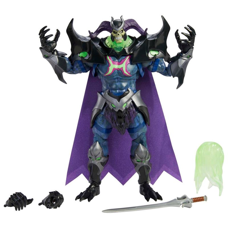 Masters of the Universe Masterverse Oversize Skeletor Action Figure, 3 of 10