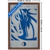 Trends International NBA Dallas Mavericks - Logo 25 Framed Wall Poster Prints - 3 of 4