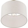 Livex Lighting Blossom 1 - Light Semi-Flush Mount in  Antique Brass - 2 of 3
