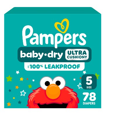 Pampers Baby Dry Diapers - (Select Size and Count)