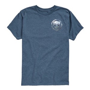 Boys' - Marvel - Black Panther Circle Logo Short Sleeve Graphic T-Shirt - 1 of 4
