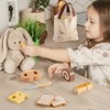 ROBOTIME Play Food and Toy Kitchens, Pretend Cutting Food Toys with Accessories, for Children's Gift, 7PCS, Multicolored, 5.91"*2.36"*4.71" - 2 of 4
