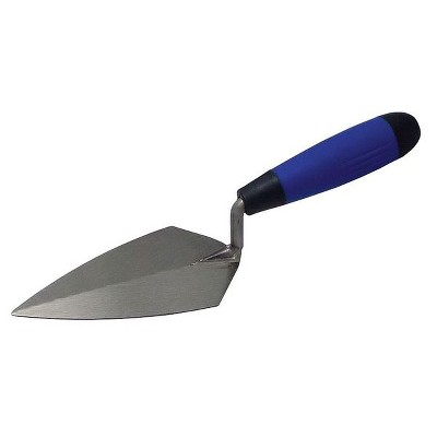 Westward  Philadelphia Trowel,7inL,3 5/8inW,Steel 13P525