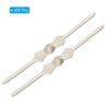 Unique Bargains Bowtie Copper Clip for Fastening Chandelier Crystal Lamp 200 Pcs - 3 of 4