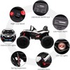 24V 2-Seater Ride On UTV with Remote Control, 10AH Battery, 400W Motors, LED Lights, Music, Horn, Suspension - 3 of 4