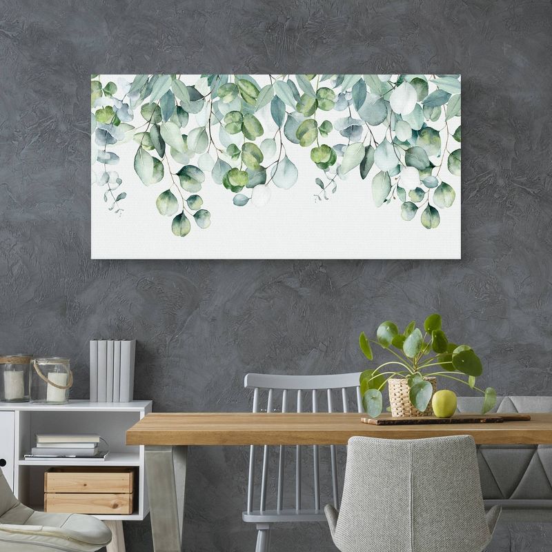 24&#34; x 48&#34; Eucalyptus Panel by Belle Maison Unframed Wall Canvas - Masterpiece Art Gallery, 4 of 6