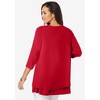 Jessica London Women's Plus Size Double Layer Tunic - 3 of 4