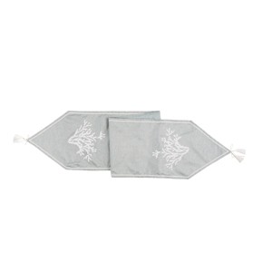 C&F Home 13" x 72" Seafoam Blue Coral Table Runner - 1 of 3