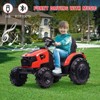 Ride on Tractor with 3-in-1 Functions, 24v Kids Electric Construction Vehicle, Excavator & Bulldozer Play, Remote Control, EVA Tires, LED Lights - 3 of 4