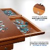 Jumbl 23x31" Jigsaw Puzzle Board Rack w/Legs, Mat & 6 Drawers - 3 of 4