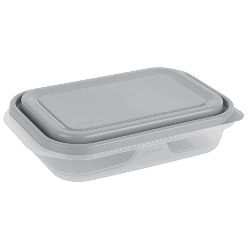 GoodCook EveryWare Rectangle 4 Cups Food Storage Container - 3pk, 4 of 8