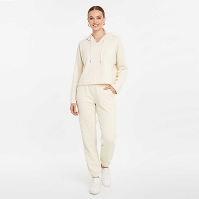 Cherie Code Women’s Hooded Long‑Sleeve Jogger Set – Pullover Hoodie & Elastic Waist Pants