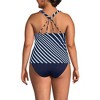 Lands' End Women's Tugless High Neck Strappy Back Tankini Swimsuit Top - 2 of 3