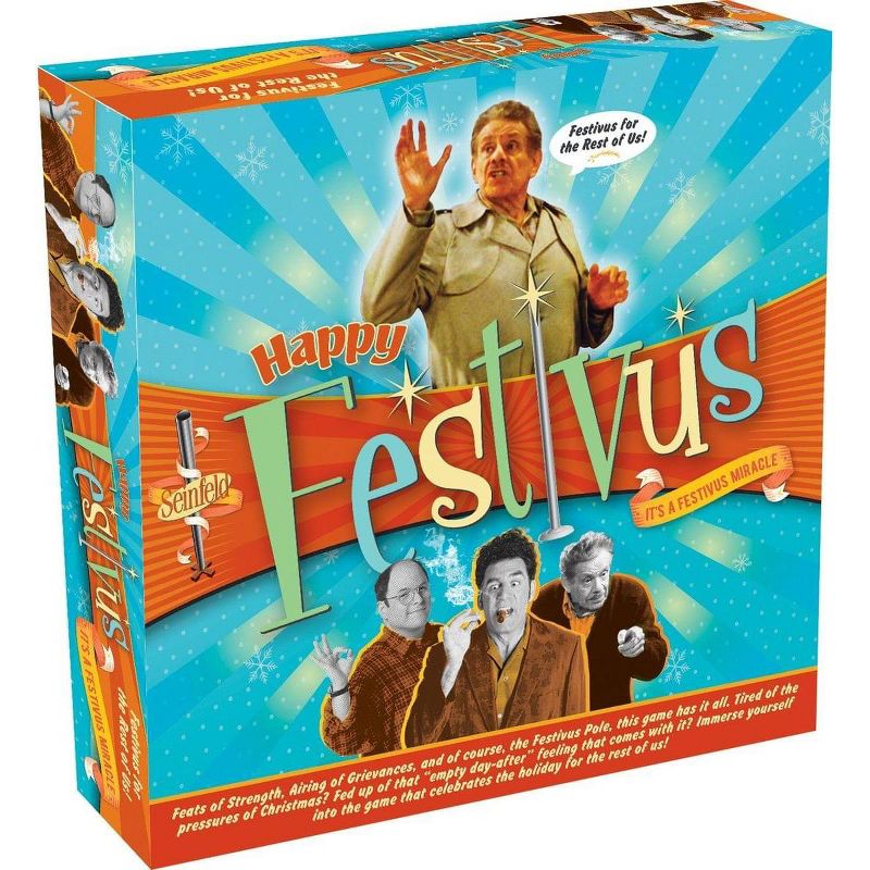 Aquarius Puzzles Seinfeld Happy Festivus Board Game, 1 of 3