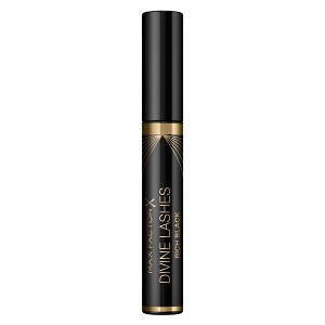 Max Factor X Mascara Divine Lashes (001  RICH BLACK) Ultra-Soft Fiber Brush | Most Lightweight Mascara | Soft Buildable Volume - 1 of 4