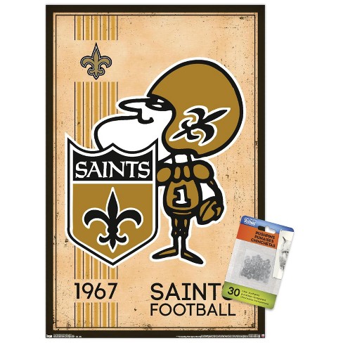 NFL Vintage New Orleans Saints Apparel, Saints Throwback Gear , New Orleans  Retro