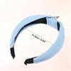 Unique Bargains Girl's Knotted Headband Green Blue 1.18" Wide 6 Pcs - 4 of 4