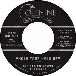 Harlem Gospel Travelers - Hold Your Head Up / Do You Know The Man (vinyl 7 inch single) - 1 of 1