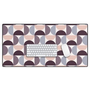 Colour Poems Patterned Geometric Shapes CCI Desk Mat - Deny Designs - 1 of 4