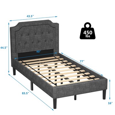 Folding Twin Bed Frame Target, Collapsible Twin Bed Frame