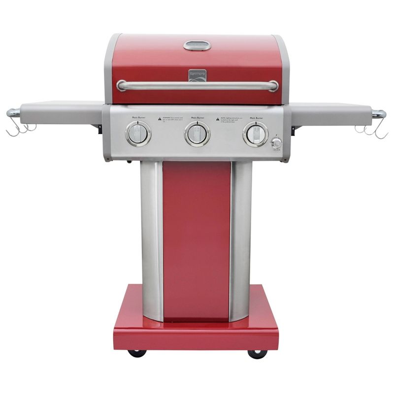 Kenmore 3-Burner Outdoor Gas BBQ Propane Grill, 1 of 15
