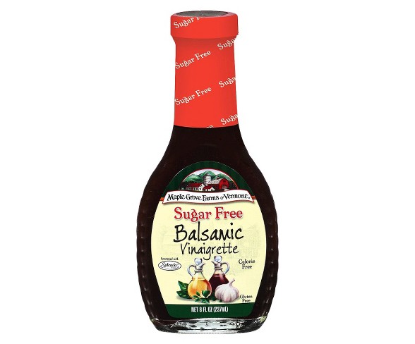 Maple Grove Farms of Vermont Sugar Free Balsamic Vinaigrette 8oz