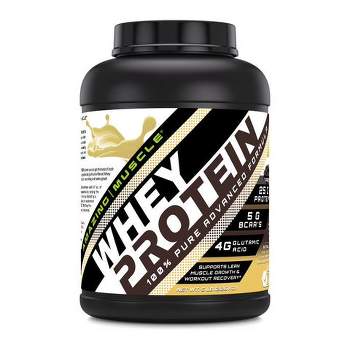 Amazing Muscle Whey Protein Isolate & Concentrate Vanilla Flavor  5 Lbs