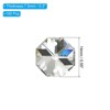 Unique Bargains Hanging Ornament DIY Craft Prisms 2 Holes Octagon Suncatchers 0.55" 100 Pcs - 2 of 4