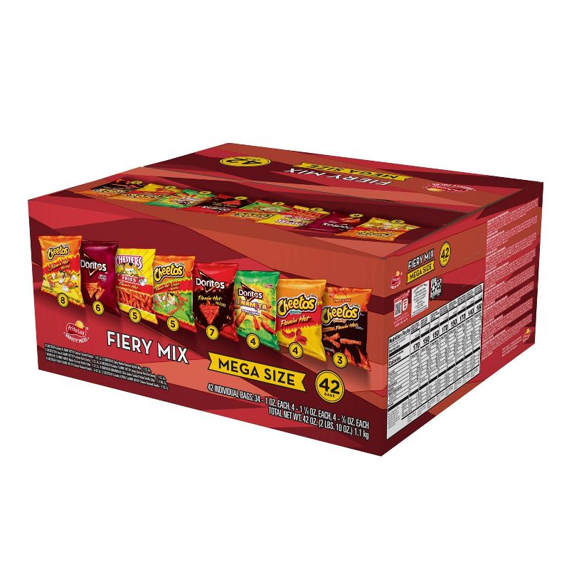 Frito-Lay Fiery Snack Mix Variety Pack - 42ct/42oz, 5 of 7