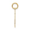 Black Bow Jewelry 14k Yellow Gold, Jersey Collection, Small Number 12 Pendant - 2 of 4