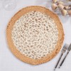 Saro Lifestyle Table Mats With Hand Braided Design (Set of 4) - image 4 of 4