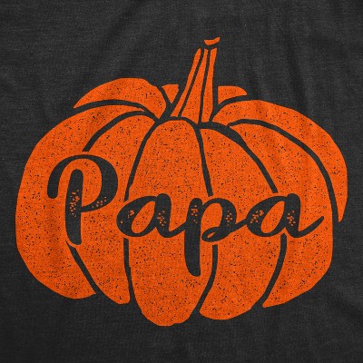 Мужские футболки Crazy Dog T-Shirts, Inc. Mens Papa Pumpkin T Shirt Funny Family Halloween Tee - Crazy Dog Men's T Shirt For Halloween Season Black XXL — фото 2