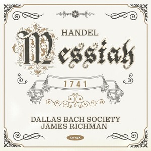 Dallas Bach Society - Handel: Messiah (CD) - 1 of 1