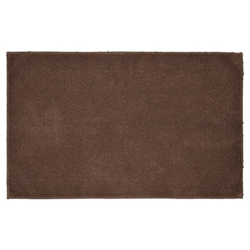 Garland Queen Cotton Washable Bath Rug Chocolate 24 X40 Target