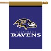 Briarwood Lane Baltimore Ravens House Flag NFL Licensed 28" x 40" - 2 of 4