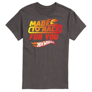 Men's - Hot Wheels - Valentine's Made to Race Short Sleeve Graphic T-Shirt - 1 of 4