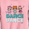 Boys' - LOL Surprise! - LOL Dance Graphic Long Sleeve Fleece Sweatshirt - 2 of 4